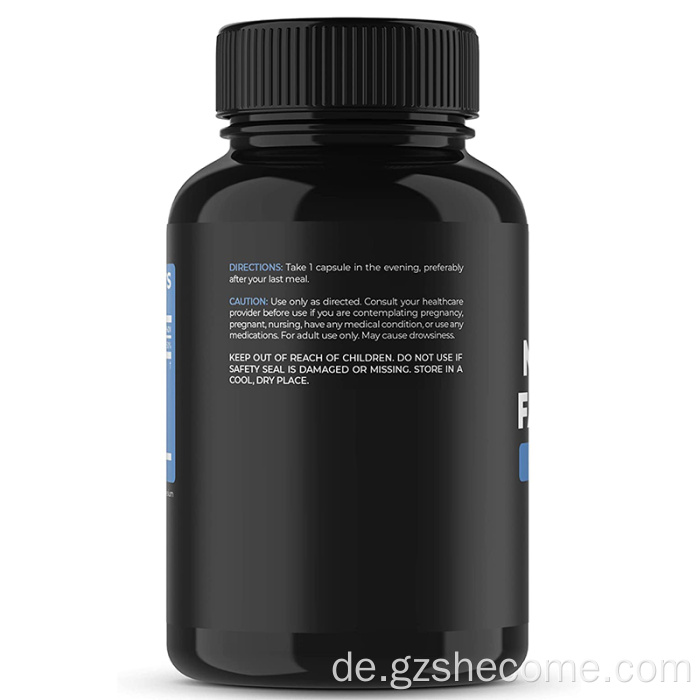 Nachtfettbrenner Schlaf -Gewichtsverlust Kapseln